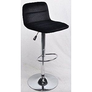 Барный стул Onder Mebli REAL BAR CH-BASE Черный B-1011 Бархат