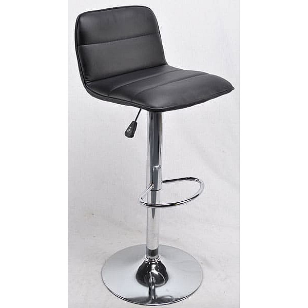 Барний стілець Onder Mebli REAL BAR CH-BASE Чорний Екошкіра-0