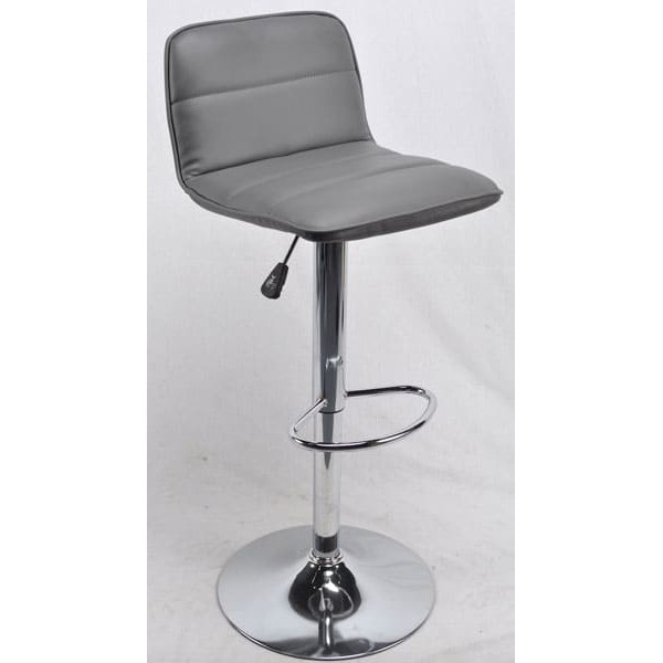 Барний стілець Onder Mebli REAL BAR CH-BASE Сірий 1001-0
