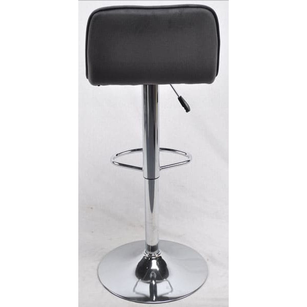 Барный стул Onder Mebli REAL BAR CH-BASE Серый B-1004 Бархат-2