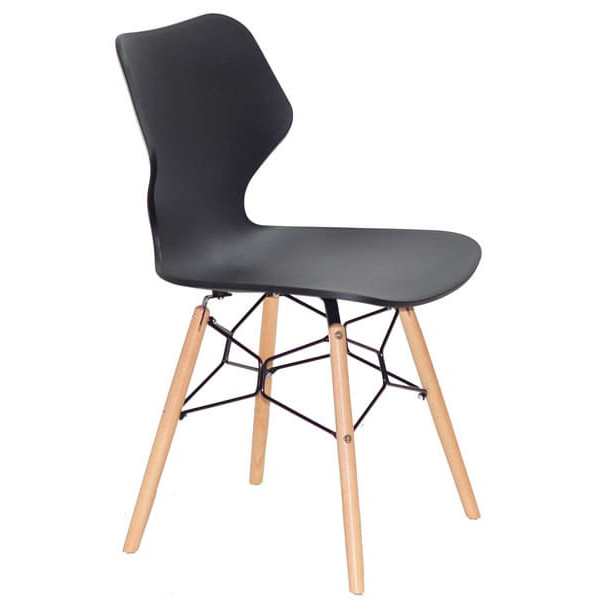 Стул Onder Mebli DUBLIN Черный 04-2