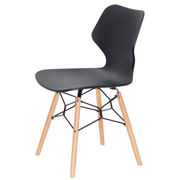 Стул Onder Mebli DUBLIN Черный 04-3