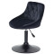 Стілець Onder Mebli FORO+BUTTON BK-BASE Чорний B-1011 Оксамит-2-thumb
