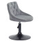 Стілець Onder Mebli FORO+BUTTON BK-BASE Сірий B-1004 Оксамит-2-thumb