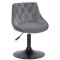 Стілець Onder Mebli FORO+BUTTON BK-BASE Сірий B-1004 Оксамит-0-thumb