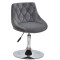 Стул Onder Mebli FORO+BUTTON CH-BASE Серый B-1004 Бархат-0-thumb