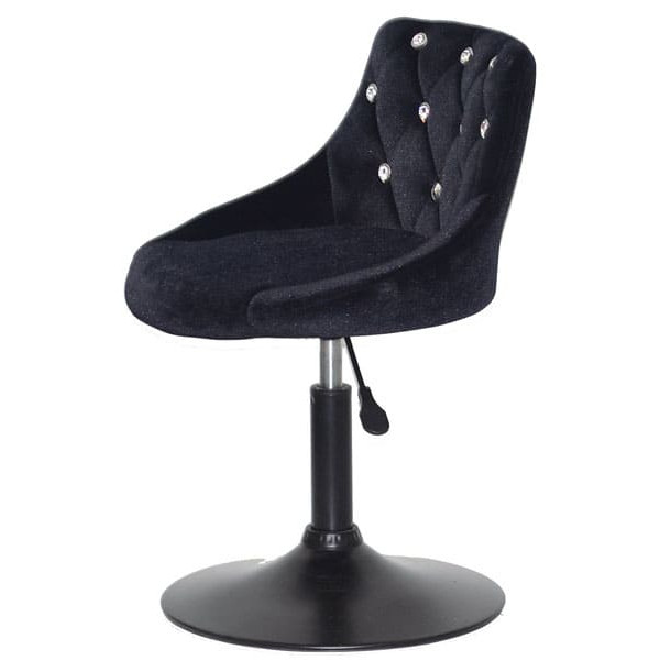 Стул Onder Mebli FORO+SV BK-BASE Черный B-1011 Бархат-2