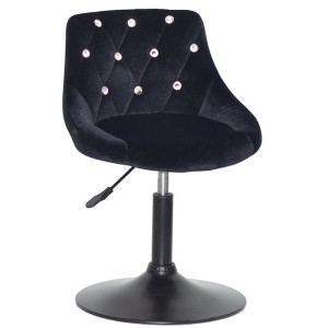 Стул Onder Mebli FORO+SV BK-BASE Черный B-1011 Бархат