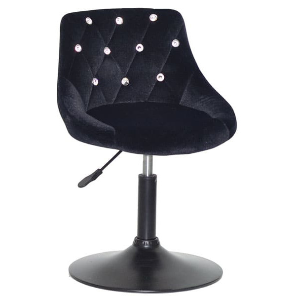 Стул Onder Mebli FORO+SV BK-BASE Черный B-1011 Бархат-0