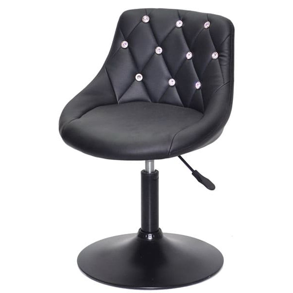 Стул Onder Mebli FORO+SV BK-BASE Черный Экокожа-1