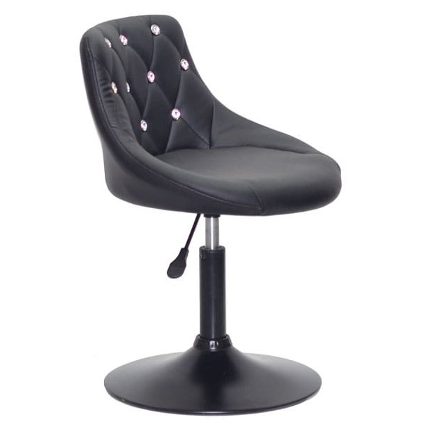 Стул Onder Mebli FORO+SV BK-BASE Черный Экокожа-2