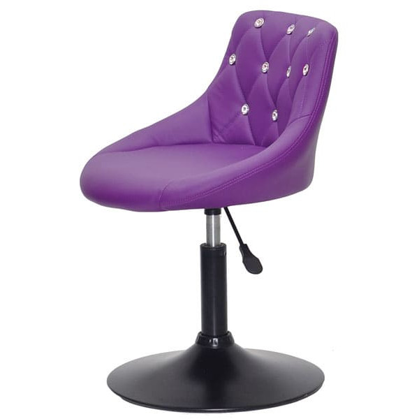 Стілець Onder Mebli FORO+SV BK-BASE Пурпуровий Екошкіра-3
