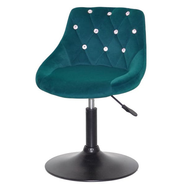 Стул Onder Mebli FORO+SV BK-BASE Зеленый B-1003 Бархат-1