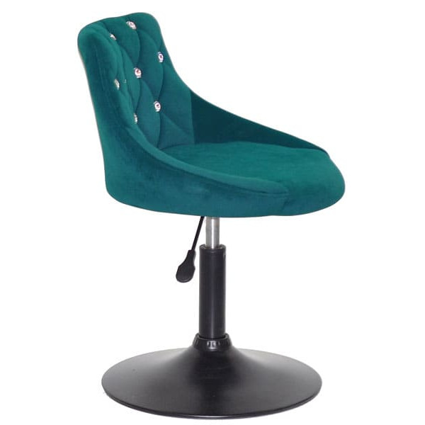 Стул Onder Mebli FORO+SV BK-BASE Зеленый B-1003 Бархат-2