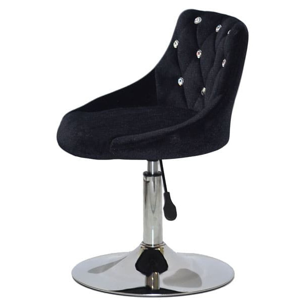 Стул Onder Mebli FORO+SV CH-BASE Черный B-1011 Бархат-3