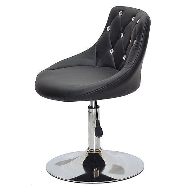 Стілець Onder Mebli FORO+SV CH-BASE Чорний Екошкіра-3