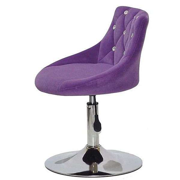 Стілець Onder Mebli FORO+SV CH-BASE Пурпур B-1013 Оксамит-3