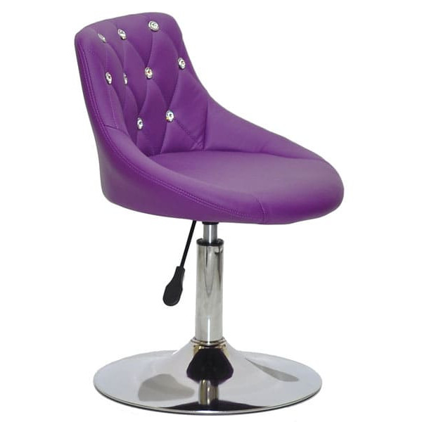 Стул Onder Mebli FORO+SV CH-BASE Пурпурный Экокожа-2