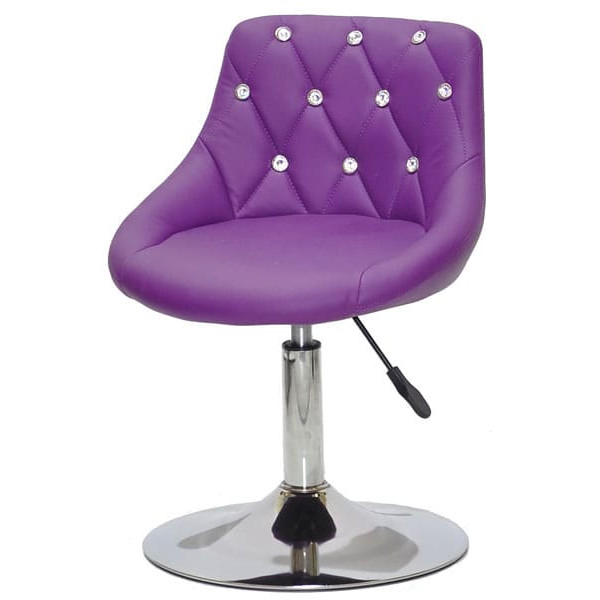 Стул Onder Mebli FORO+SV CH-BASE Пурпурный Экокожа-1