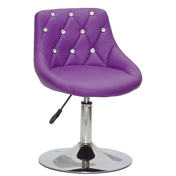 Стул Onder Mebli FORO+SV CH-BASE Пурпурный Экокожа-0