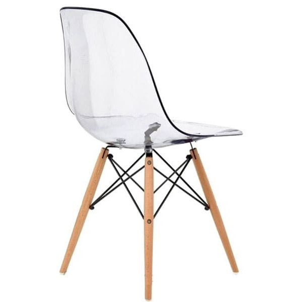 Стул Onder Mebli Nik Прозрачный-1