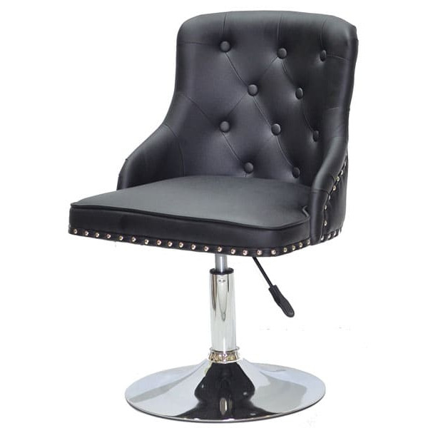 Стілець Onder Mebli OLIMP CH-BASE Чорний Екошкіра-1