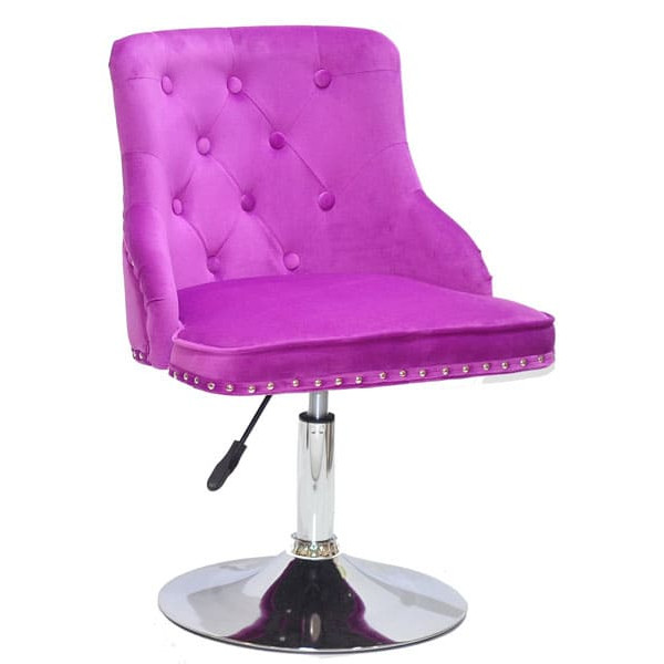 Стілець Onder Mebli OLIMP CH-BASE Бузок B-1022 Оксамит-0