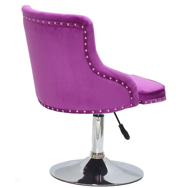 Стілець Onder Mebli OLIMP CH-BASE Бузок B-1022 Оксамит-2
