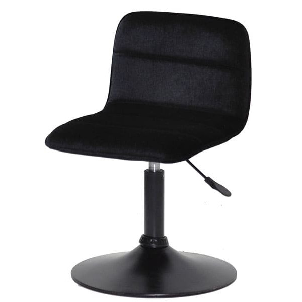 Стул Onder Mebli REAL BK-BASE Черный B-1011 Бархат-1