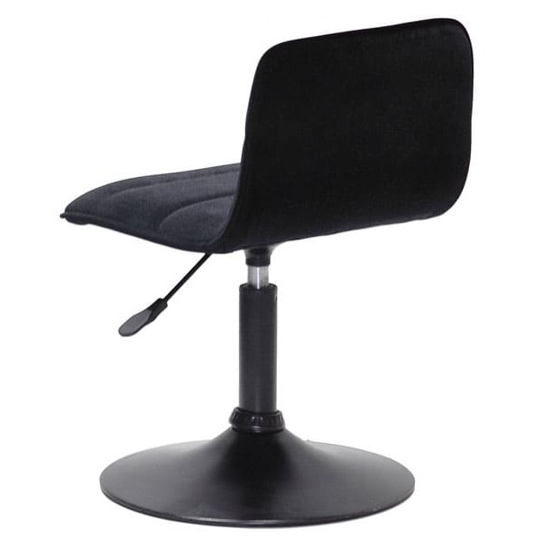 Стул Onder Mebli REAL BK-BASE Черный B-1011 Бархат-3