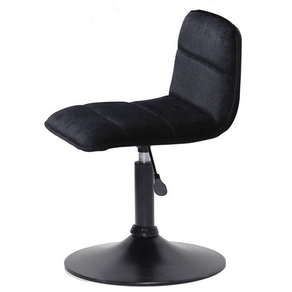 Стул Onder Mebli REAL BK-BASE Черный B-1011 Бархат-4