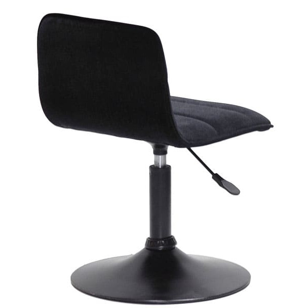 Стул Onder Mebli REAL BK-BASE Черный B-1011 Бархат-5