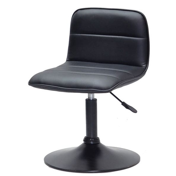 Стул Onder Mebli REAL BK-BASE Черный Экокожа-1
