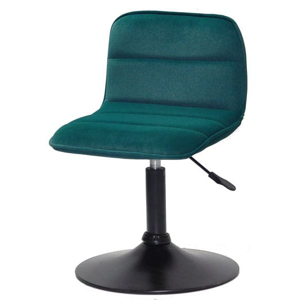 Стілець Onder Mebli REAL BK-BASE Зелений B-1003 Оксамит-1