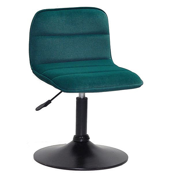 Стілець Onder Mebli REAL BK-BASE Зелений B-1003 Оксамит-0