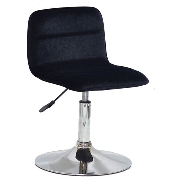 Стул Onder Mebli REAL CH-BASE Черный B-1011 Бархат-0