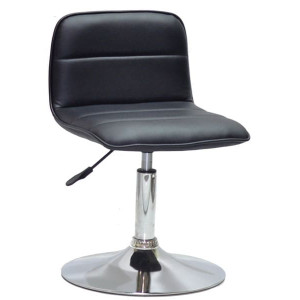 Стілець Onder Mebli REAL CH-BASE Чорний Екошкіра