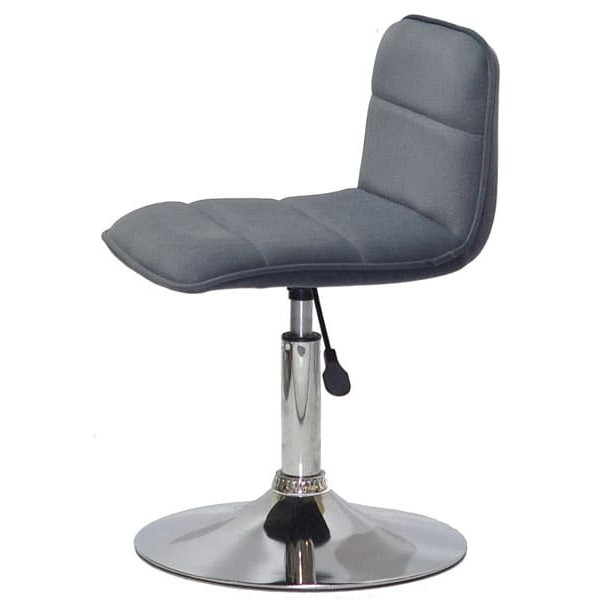 Стілець Onder Mebli REAL CH-BASE Сірий B-1004 Оксамит-3