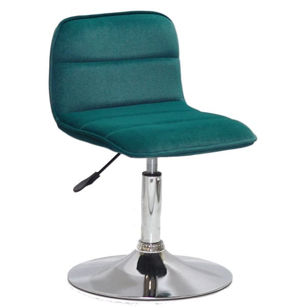 Стілець Onder Mebli REAL CH-BASE Зелений B-1003 Оксамит-0
