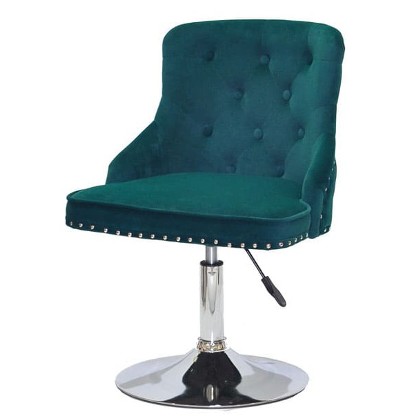 Стілець Onder Mebli OLIMP CH-BASE Зелений B-1003 Оксамит-1