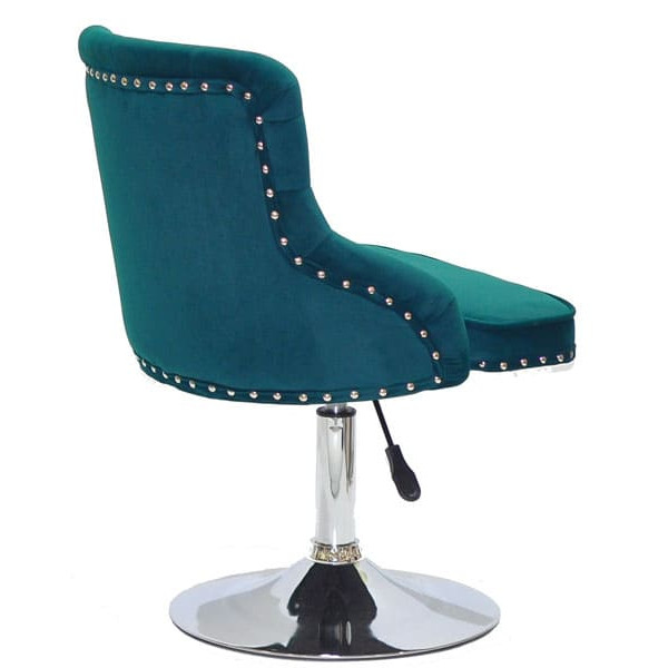 Стілець Onder Mebli OLIMP CH-BASE Зелений B-1003 Оксамит-2