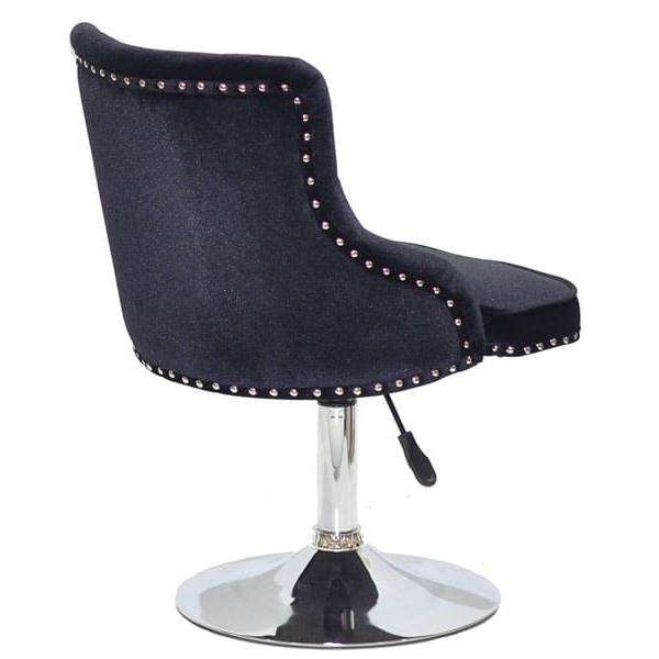 Стілець Onder Mebli OLIMP CH-BASE Чорний B-1011 Оксамит-2