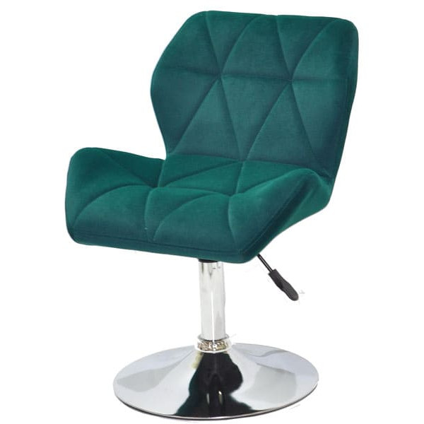 Стілець Onder Mebli PARIS CH-BASE Зелений B-1003 Оксамит-1