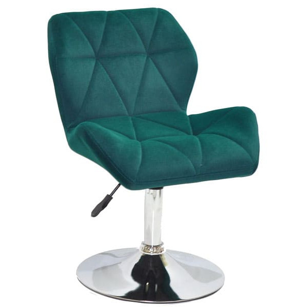 Стілець Onder Mebli PARIS CH-BASE Зелений B-1003 Оксамит-0