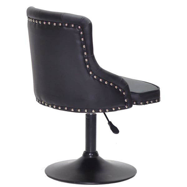 Стілець Onder Mebli OLIMP BK-BASE Чорний Екошкіра-3