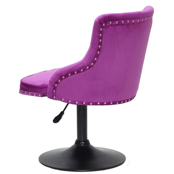 Стілець Onder Mebli OLIMP BK-BASE Бузок B-1022 Оксамит-3