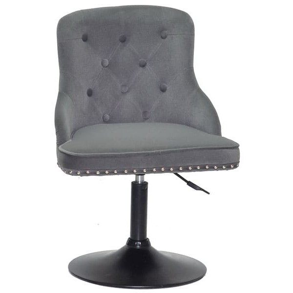 Стул Onder Mebli OLIMP BK-BASE Серый B-1004 Бархат-0