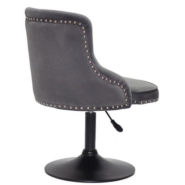 Стул Onder Mebli OLIMP BK-BASE Серый B-1004 Бархат-2