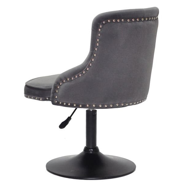 Стул Onder Mebli OLIMP BK-BASE Серый B-1004 Бархат-3