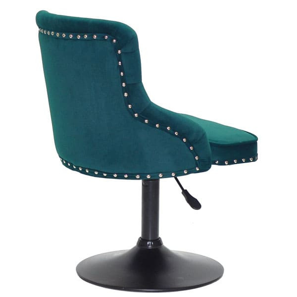 Стілець Onder Mebli OLIMP BK-BASE Зелений B-1003 Оксамит-2